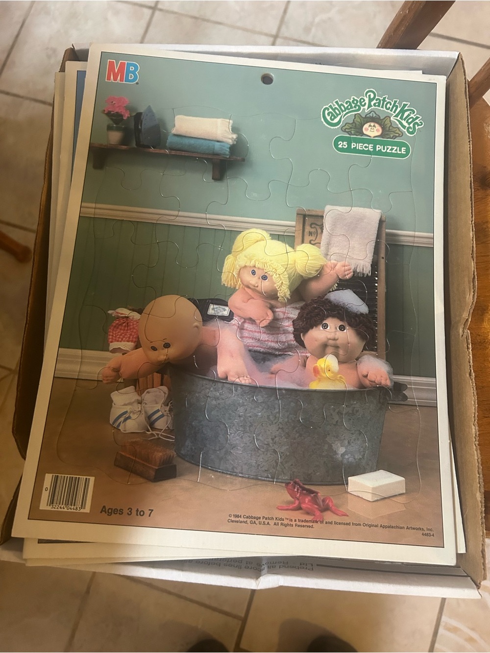 Cabbage Patch Kids 25-Piece Kids Puzzle - Green